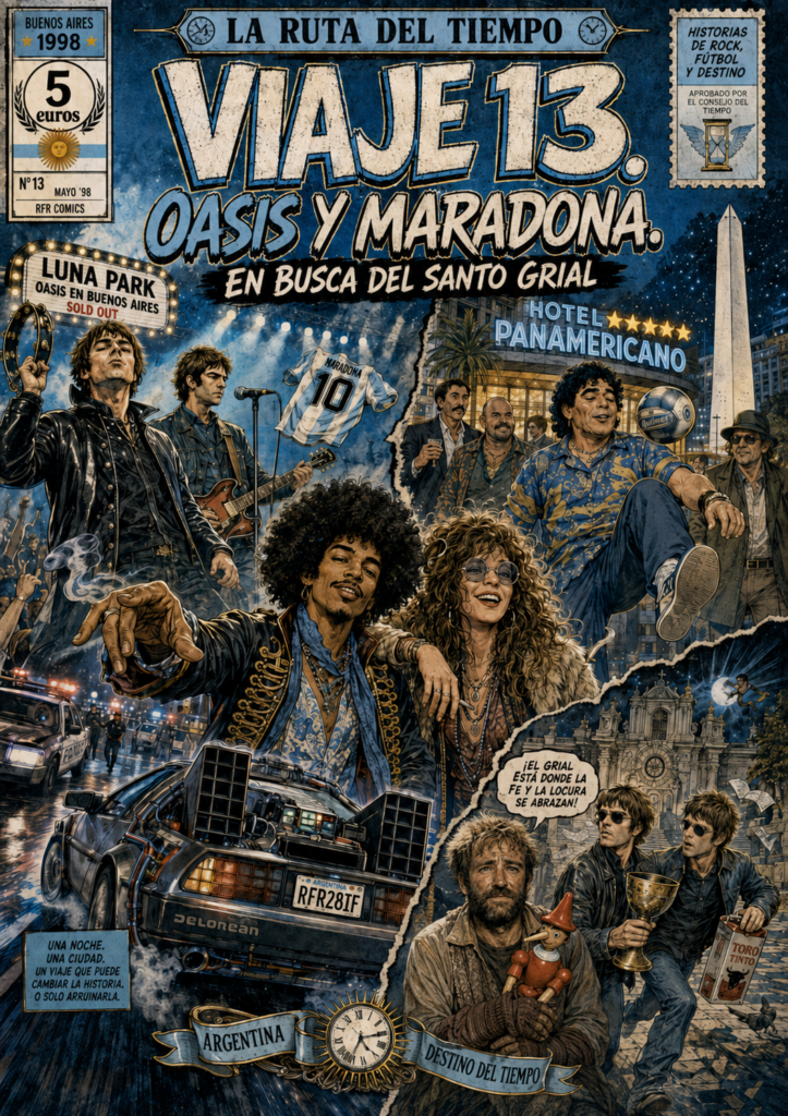 Efemérides Historia del Rock. 7 octubre. 3 Viaje_13_La_gran_travesía_del_rock_OASIS_Y_MARADONA_EN_BUSCA_DEL_SANTO_GRIAL