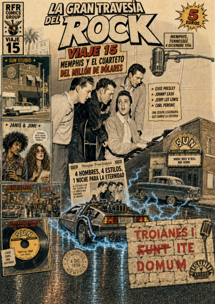 Efemérides Historia del Rock. 5 octubre. 3 Viaje_15-La_gran_travesía_del_rock_Memphis_y_el_cuarteto_del_millón_de_dolares
